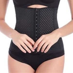 Nwt Hook Corset Waist Corset in Black Size M